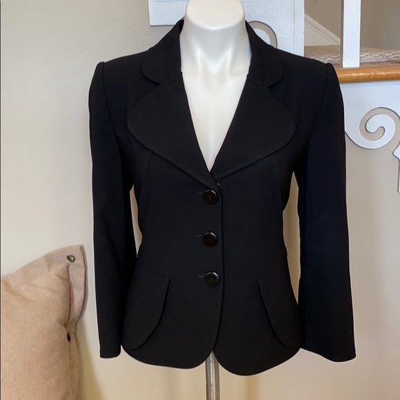 Armani Collezioni Jackets & Blazers - ARMANI COLLEZIONI blazer black 8 wool